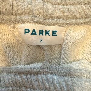 PARKE Women's Wide Leg Pants in Heather Gray